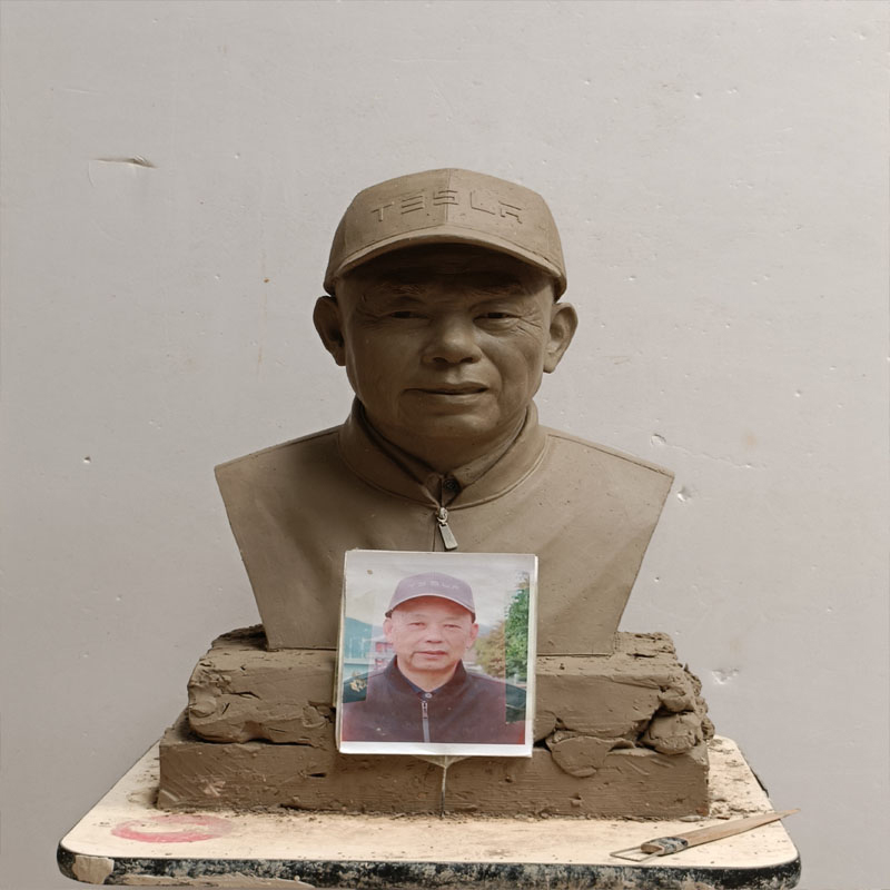 Điêu khắc chân dung bằng đồng tùy chỉnh